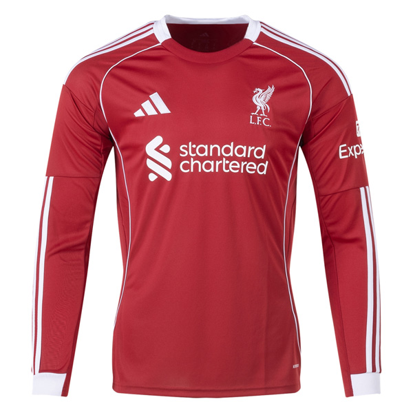 Tailandia Camiseta Liverpool 1ª ML 2025-2026